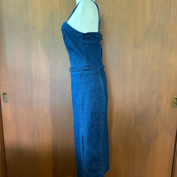 NWT Belle Vere 2 piece denim skirt and top - Picture 7 of 7